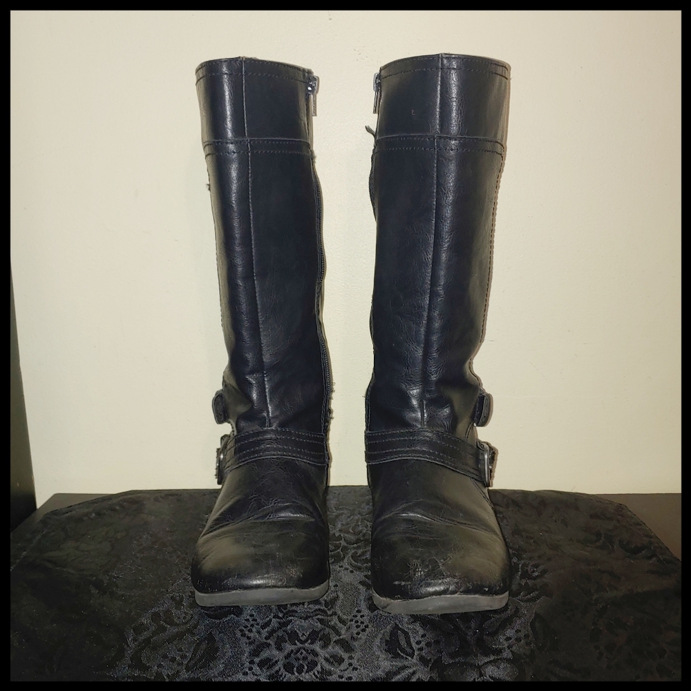 Black Nine West Boots - Picture 3 of 7
